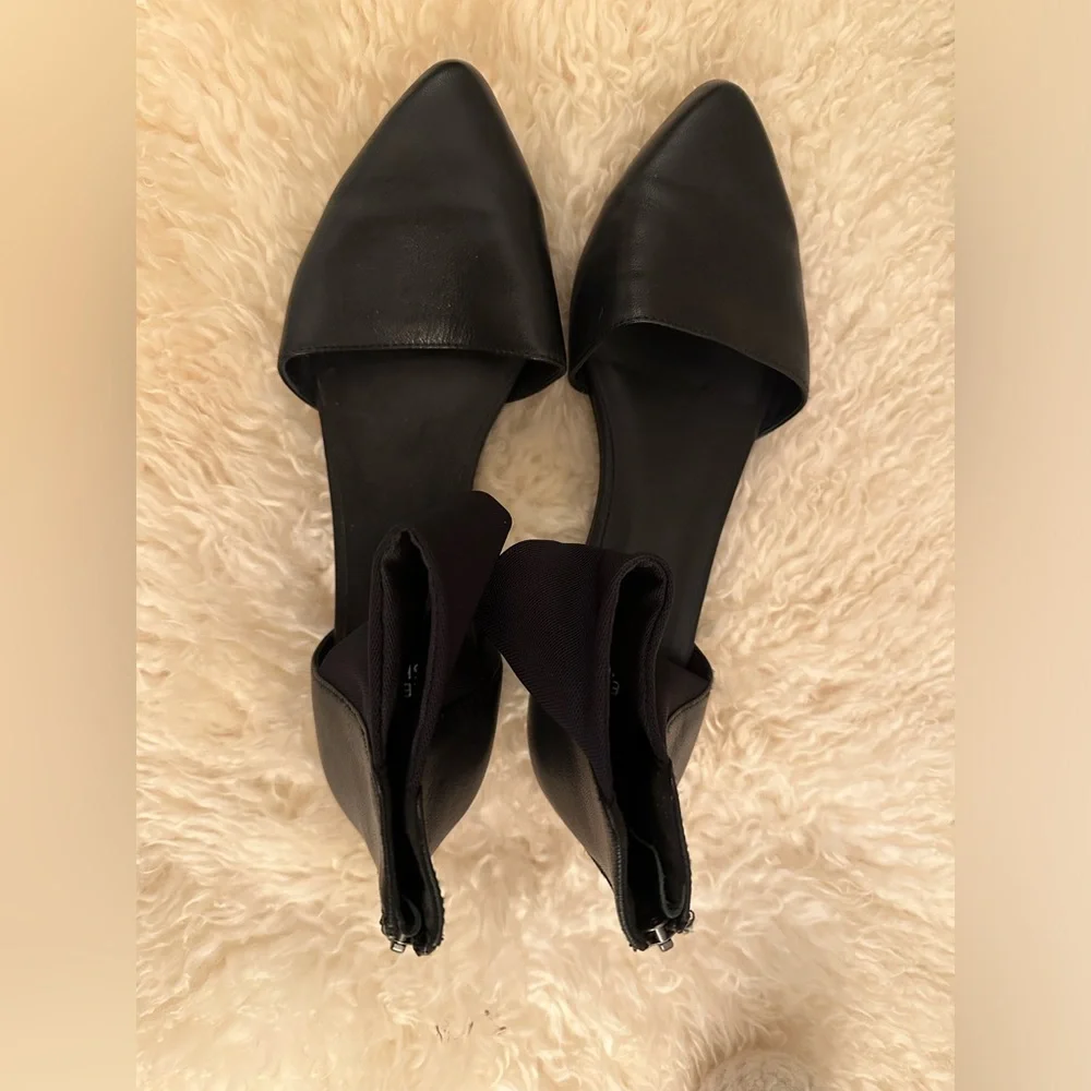 Eileen Fisher Black flats, size 8.5 - Picture 3 of 3